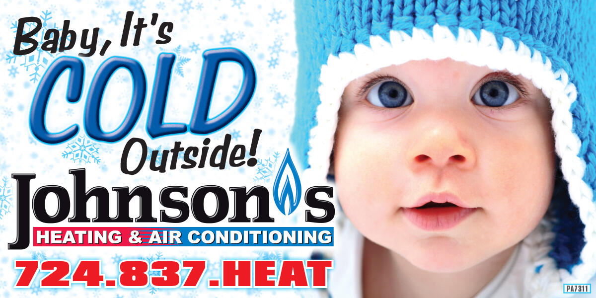 Johnson's "Baby It's Cold" billboard
